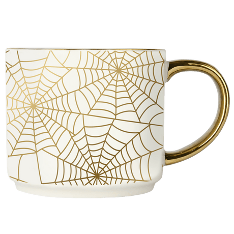 Spiderwebs-14oz.-Gold-Handle-Coffee-Mug-Mugs