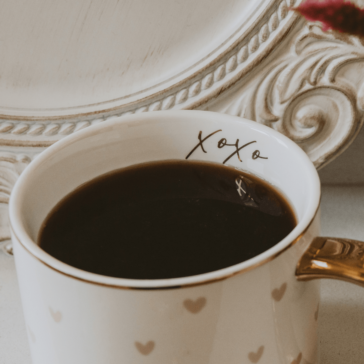 Hearts 14oz. Coffee Mug