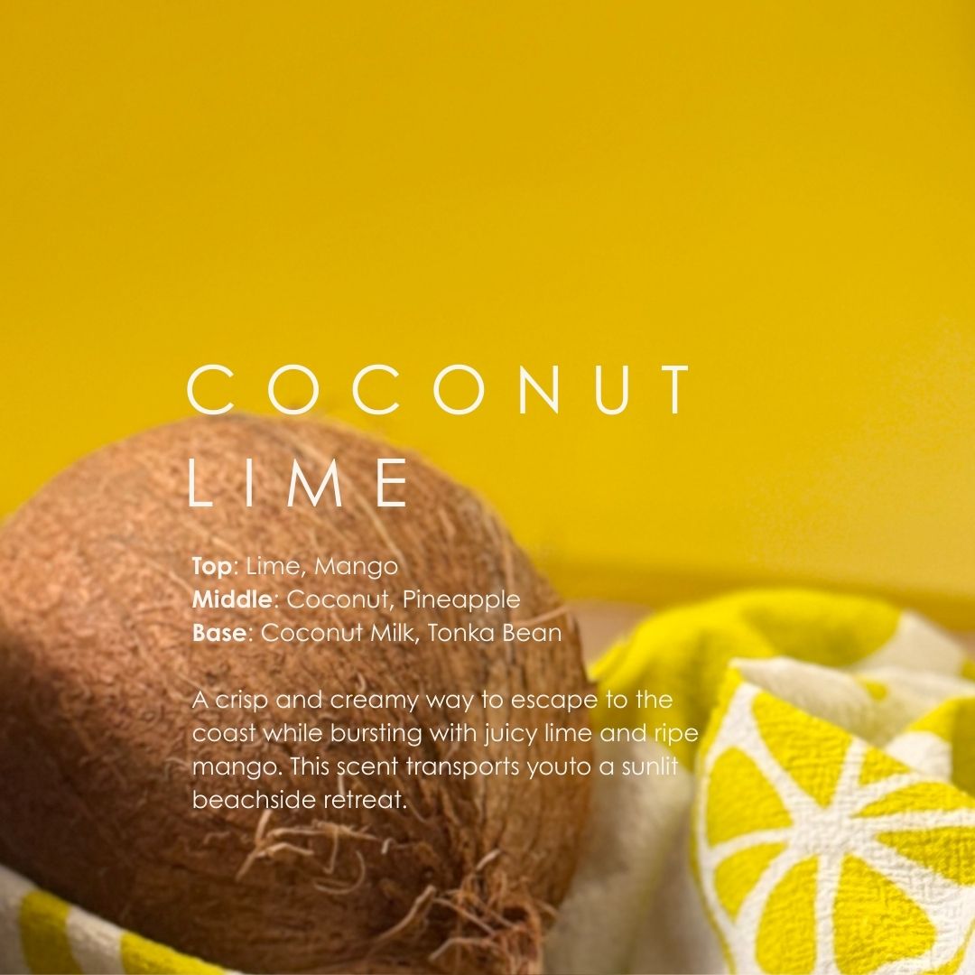 Coconut Lime Soy Candle