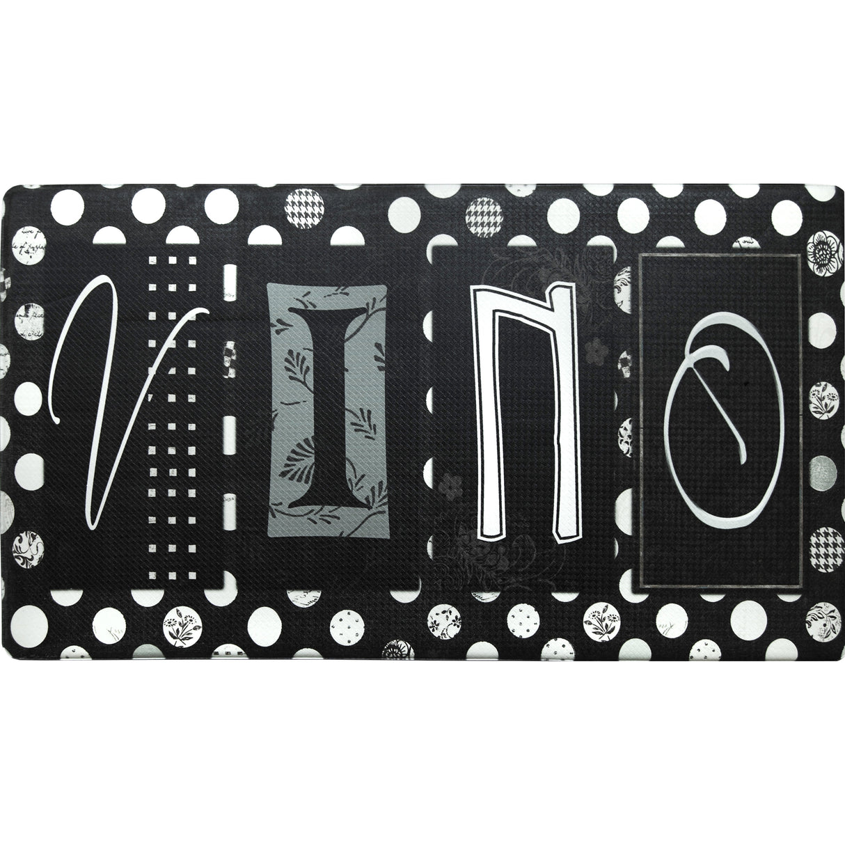 Oversized 20"x36" Feel at Ease Anti-Fatigue Kitchen Mat (Vino)