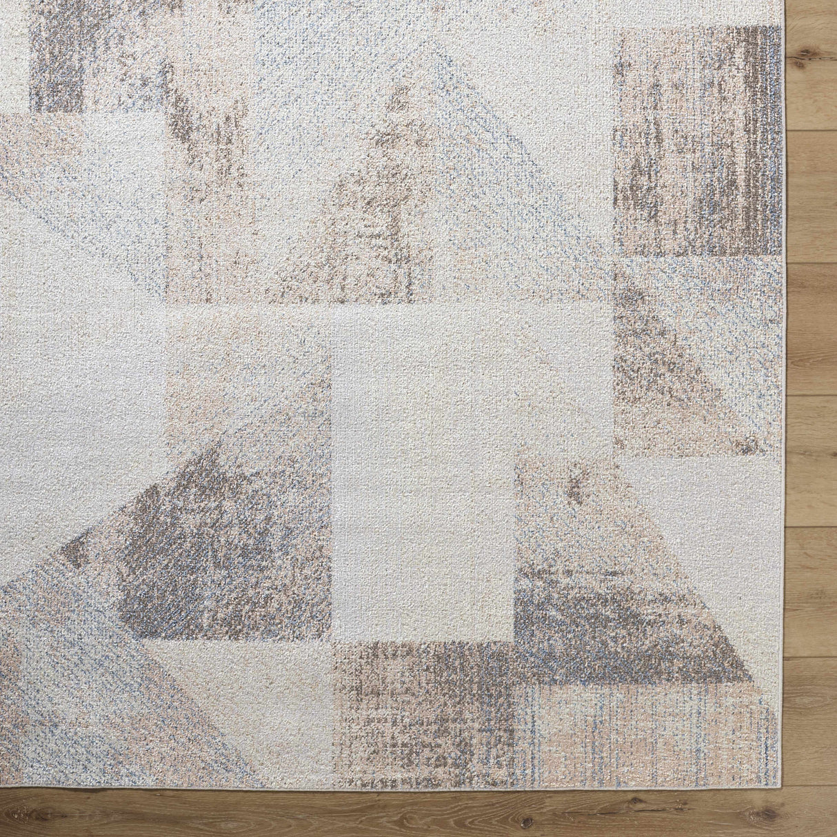 Chachi Washable Geometric Area Rug