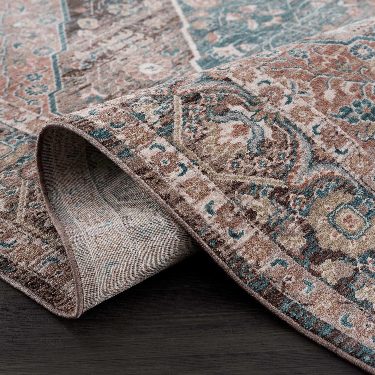 Baychester Brown Area Rug - Clearance