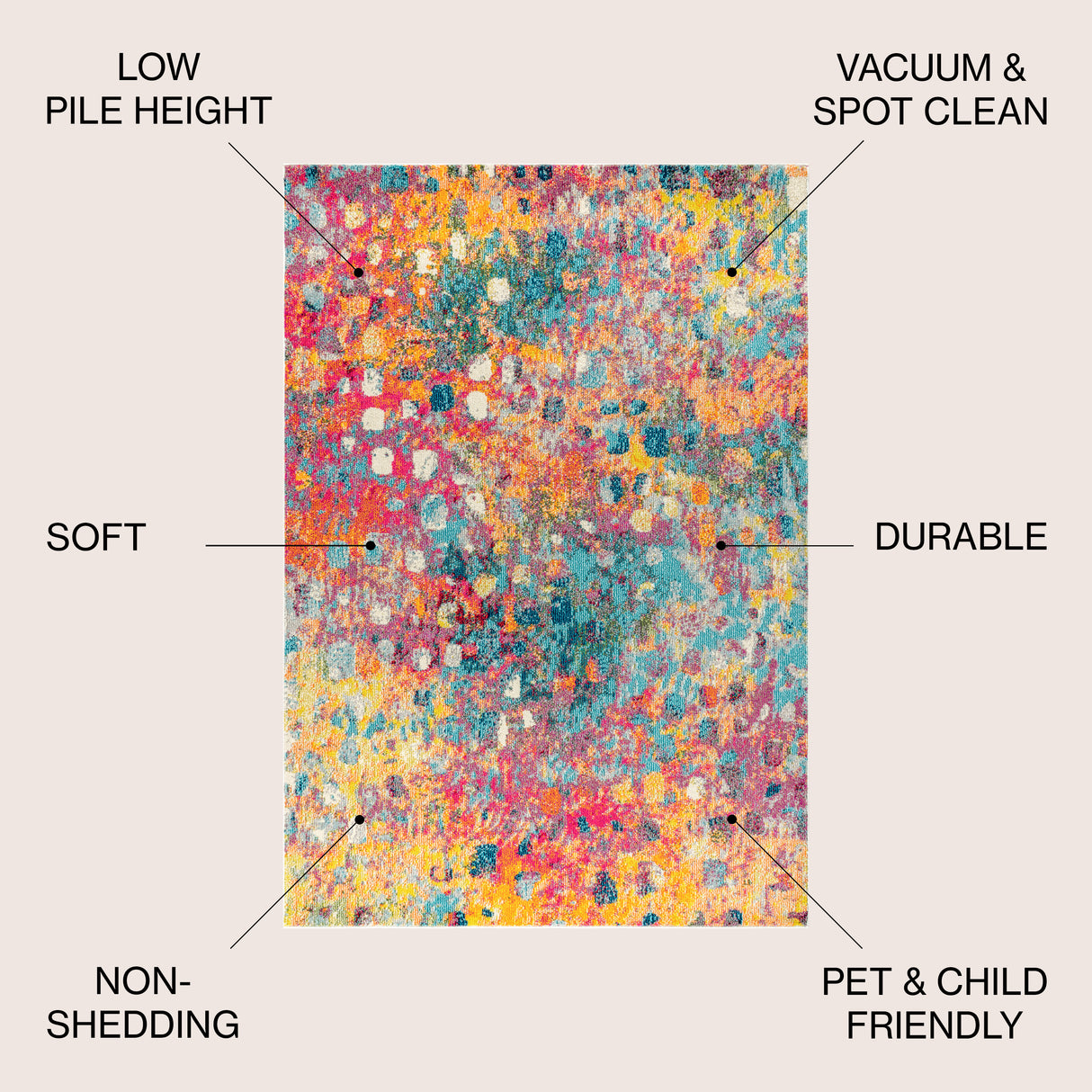 Contemporary Modern Area Rug