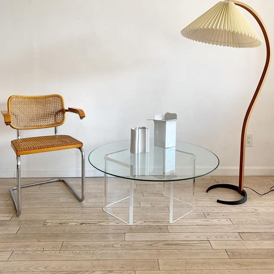 Arbora | Arc Floor Lamp with Beech Wood and Pleated Shade | Plug In Lamp for Living Room