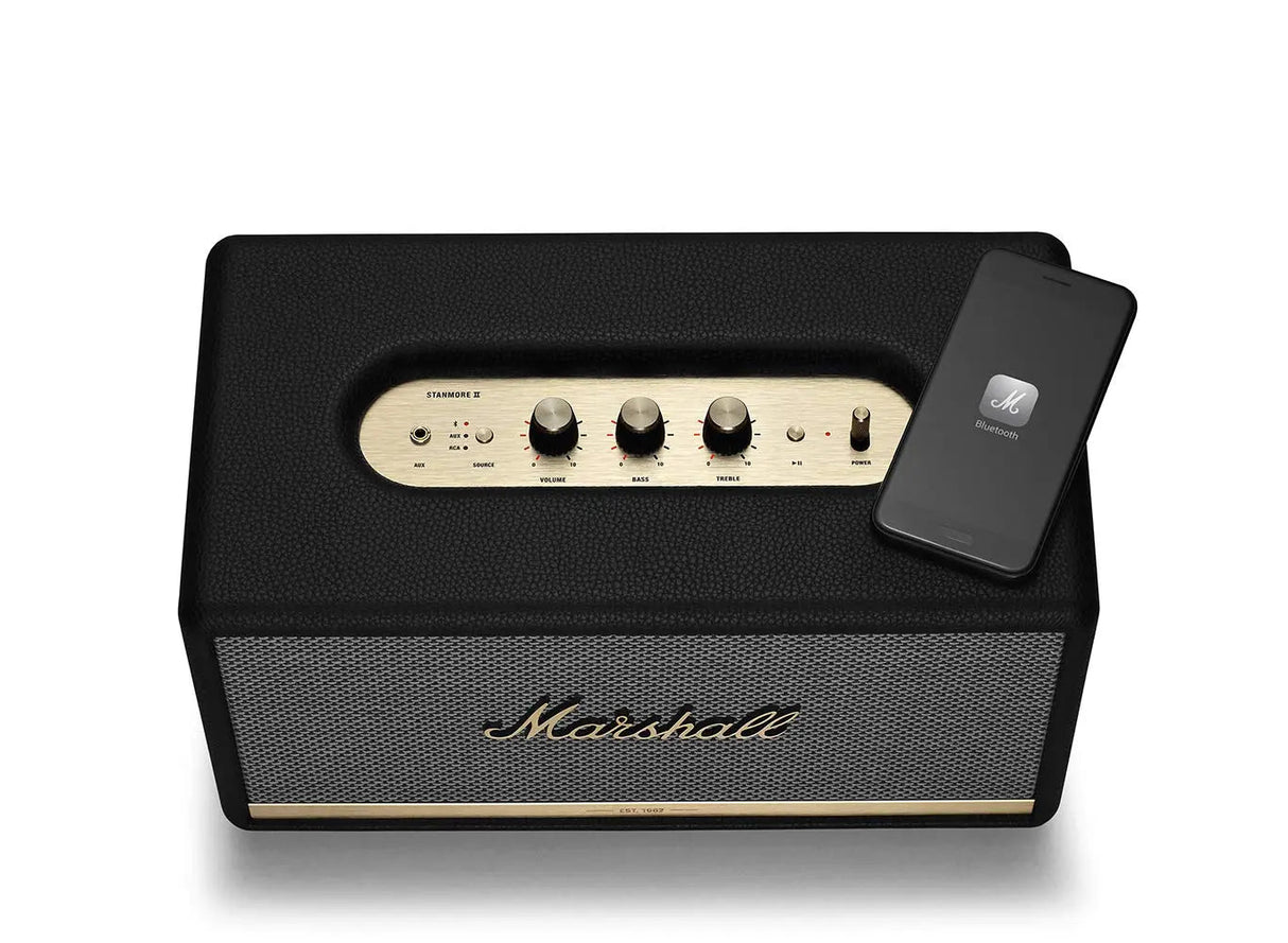 Certified Refurbished - Marshall Stanmore II Wireless Bluetooth Speaker - Black