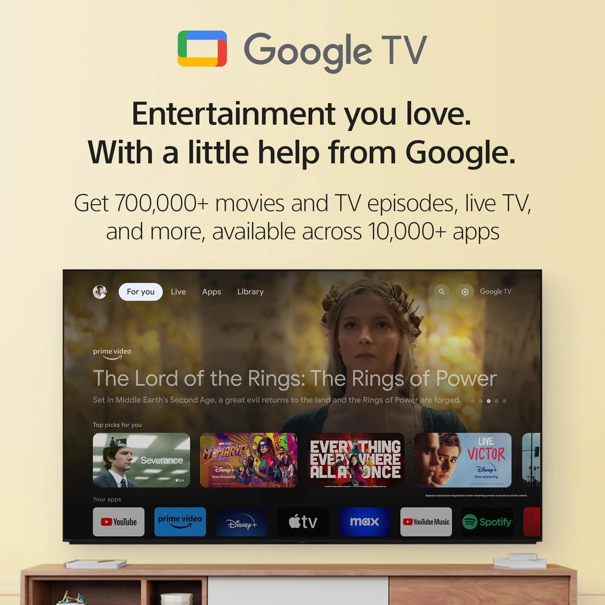 Certified Refurbished - Sony 85 Inch 4K Ultra HD TV X80K Series: LED Smart Google TV - KD85X80K