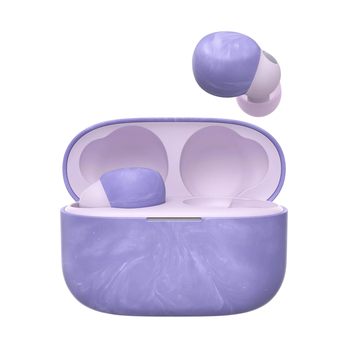Certified Refurbished - Sony - LinkBuds S True Wireless Noise Canceling Earbuds - Violet