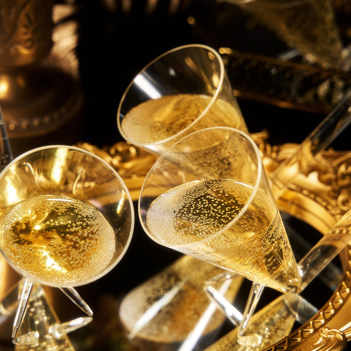 Festa Acrylic Champagne Shooter, Set of 4