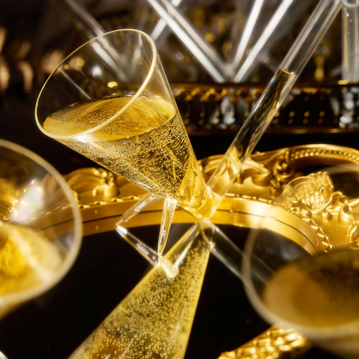 Festa Acrylic Champagne Shooter, Set of 6