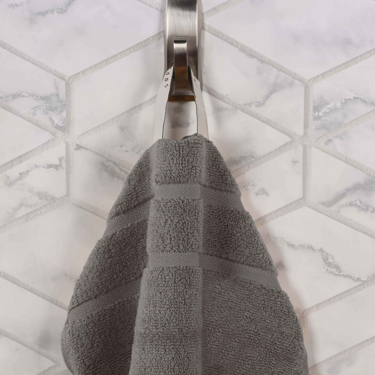 Napa Zero Twist Cotton Solid Waffle Honeycomb Bath Towel Set of 3 - Bath Towel by Superior Brand