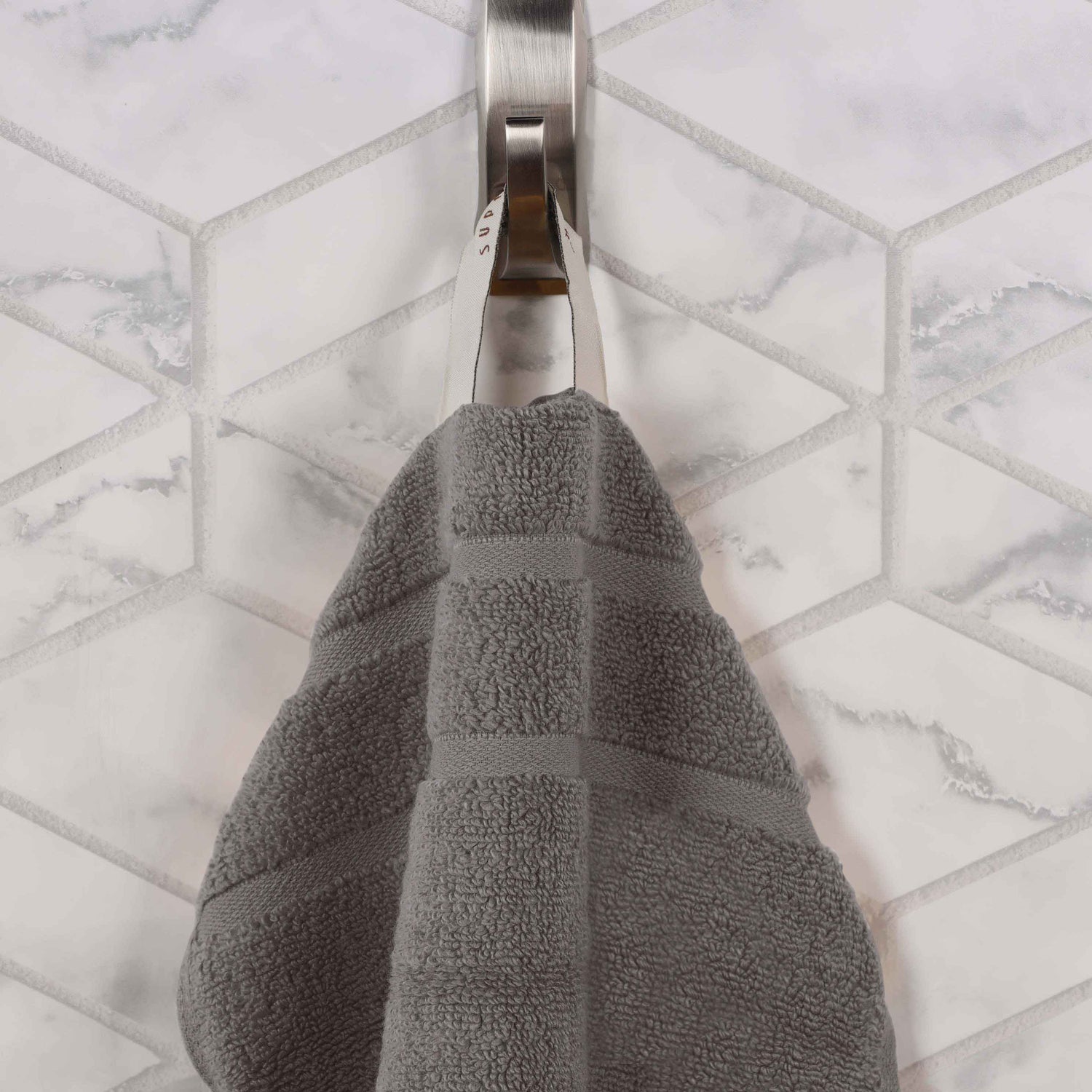 Napa Zero Twist Cotton Solid Waffle Honeycomb Bath Towel Set of 3 - Bath Towel by Superior Brand