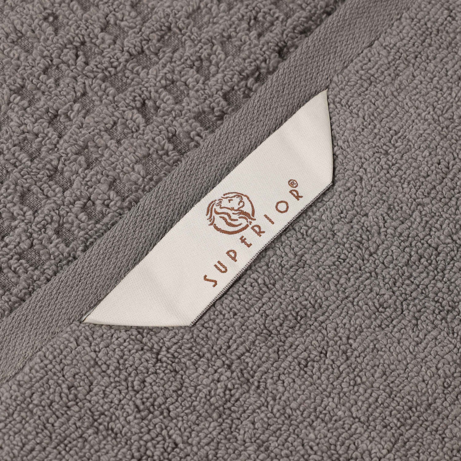 Napa Zero Twist Cotton Solid Waffle Honeycomb Bath Towel Set of 3 - Bath Towel by Superior Brand