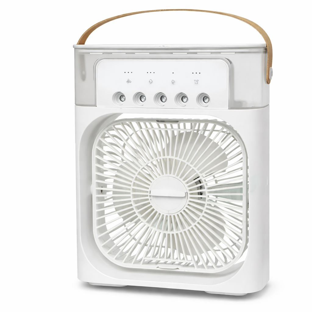 Portable Air Cooler Fan 3-in-1 600ML 3-Speed USB Powered