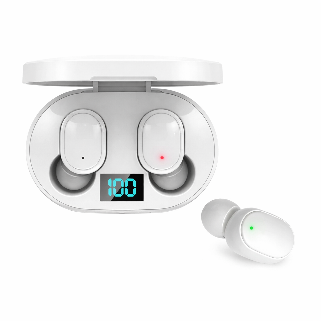 E6S TWS Wireless Bluetooth Earbuds Noise Cancelling Earphones with Mic Headset