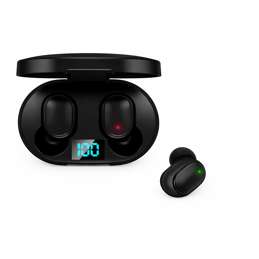 E6S TWS Wireless Bluetooth Earbuds Noise Cancelling Earphones with Mic Headset