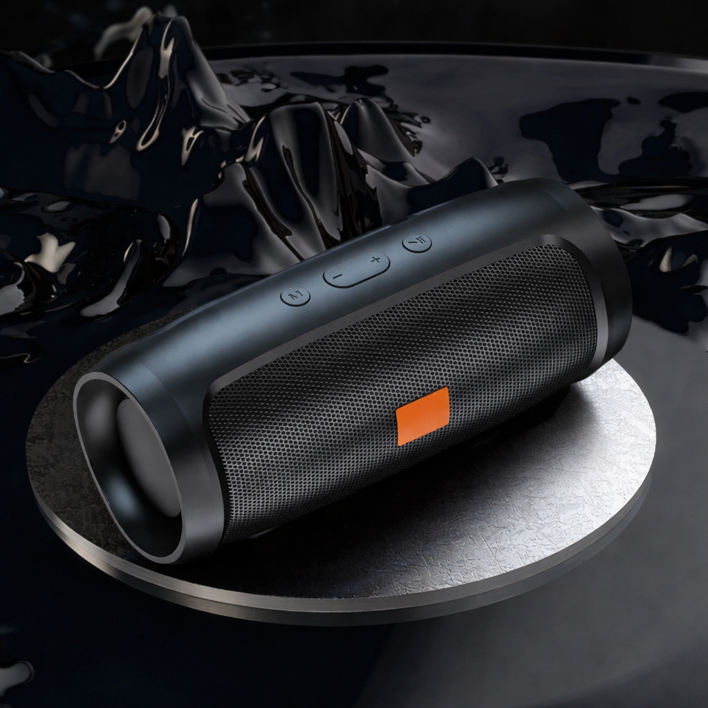Portable Bluetooth TF USB Speaker with Dual Stereo Subwoofer FM Outdoor