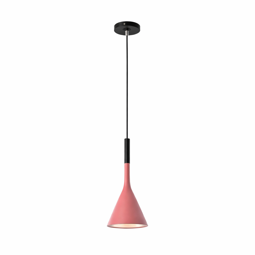 Modern LED Pendant Light E27 White Hanging Lamp for Kitchen Dining Bedroom