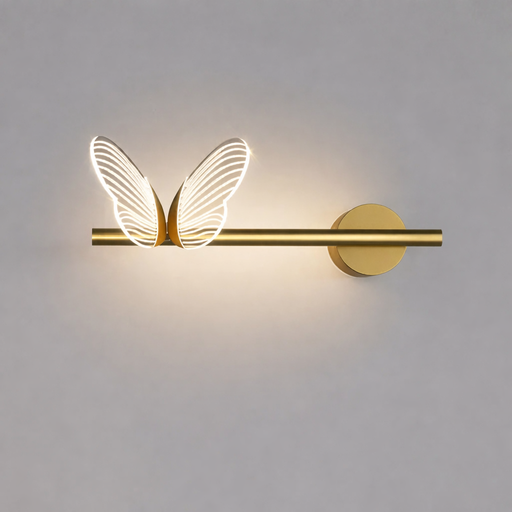 Butterfly LED Wall Lamp Night Light for Bedroom Living Room Home Decor