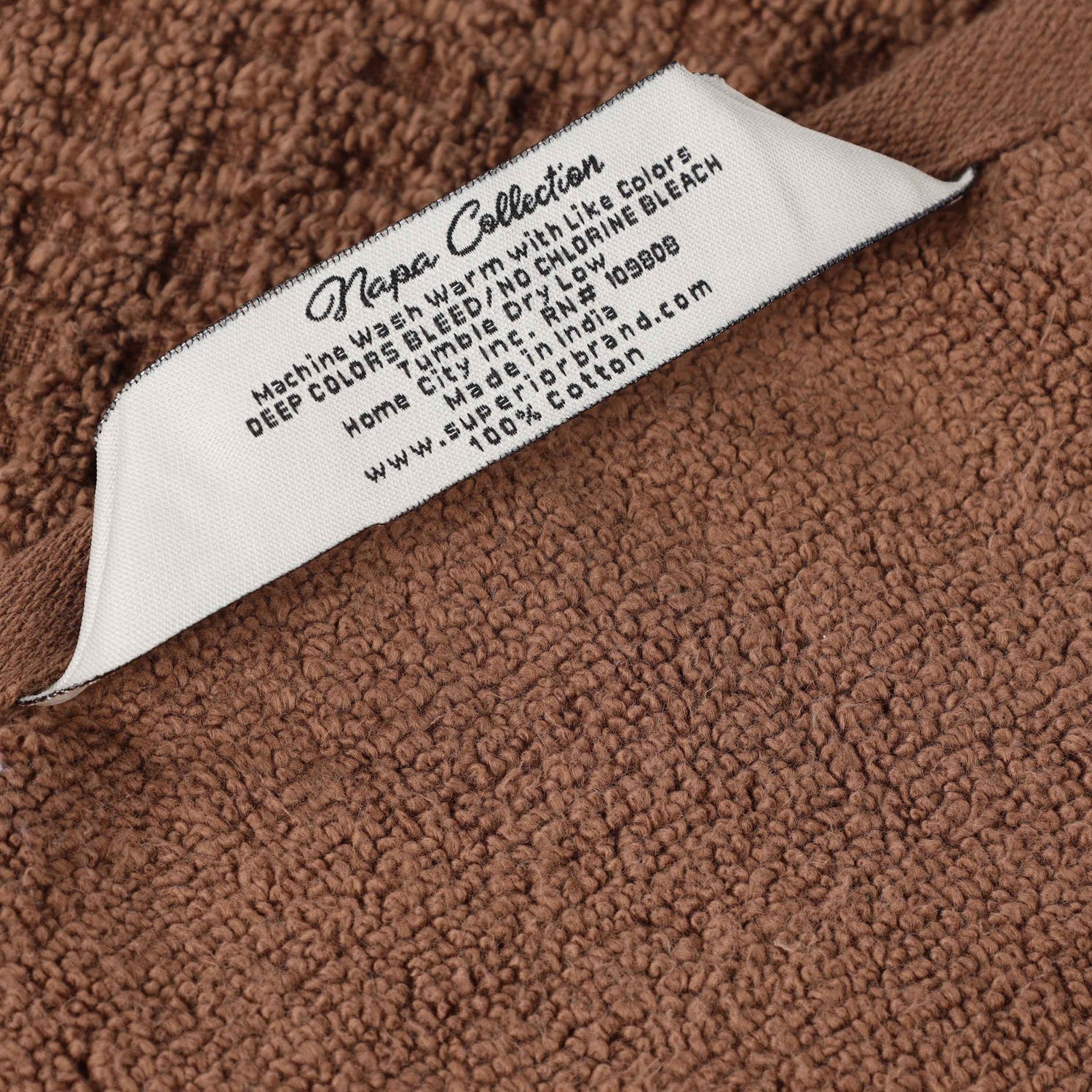 Napa Zero Twist Cotton Solid Waffle Honeycomb Bath Towel Set of 3 - Bath Towel by Superior Brand