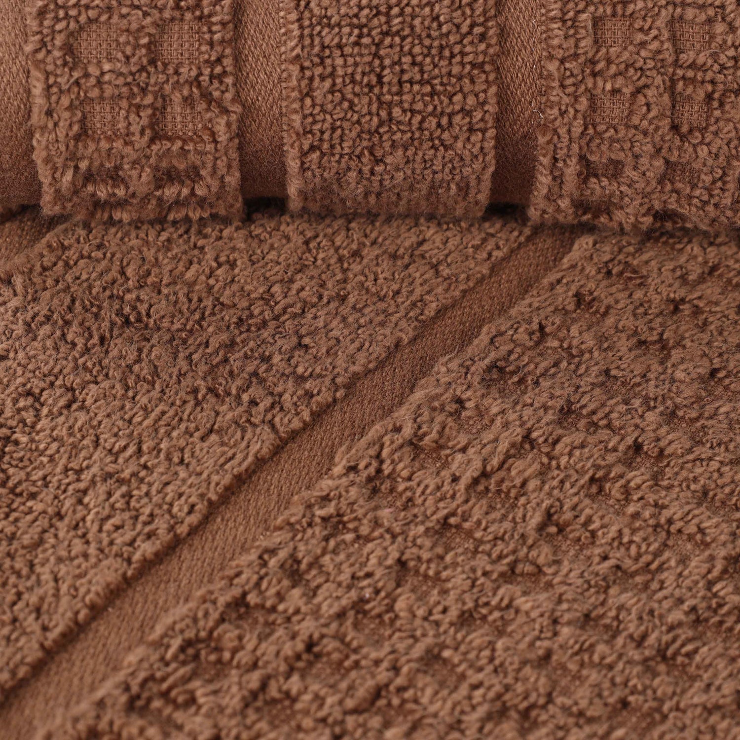 Napa Zero Twist Cotton Solid Waffle Honeycomb Bath Towel Set of 3 - Bath Towel by Superior Brand