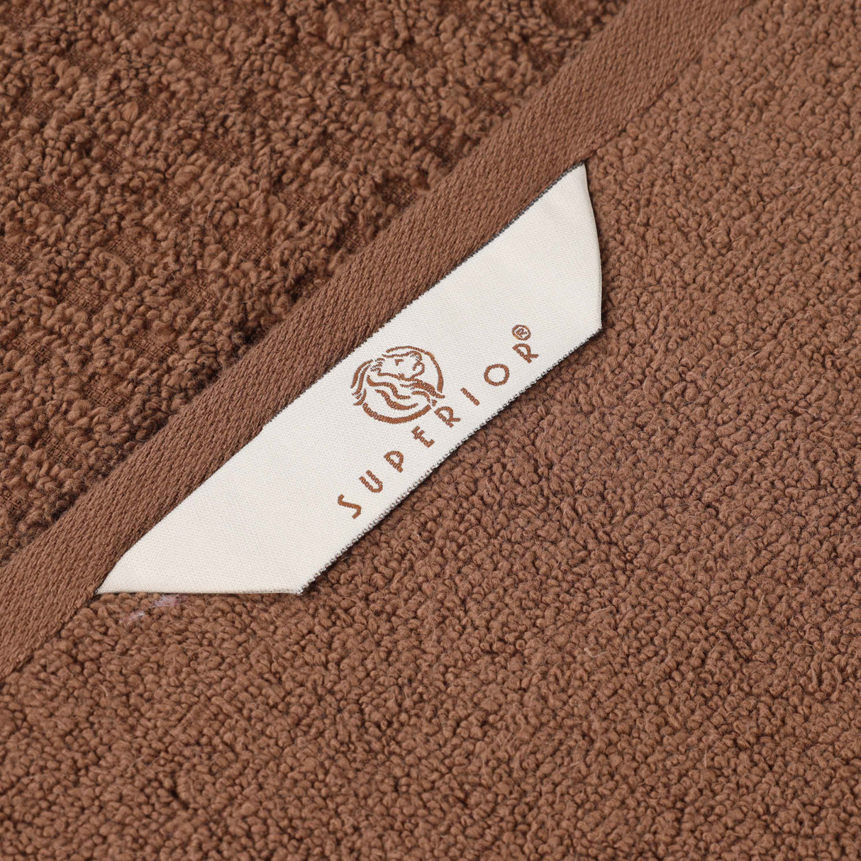 Napa Zero Twist Cotton Solid Waffle Honeycomb Bath Towel Set of 3 - Bath Towel by Superior Brand