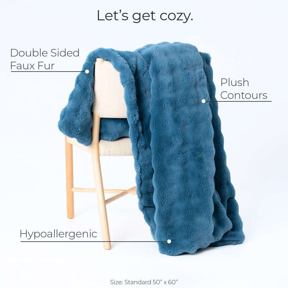 Cosmic Wave Throw Blanket