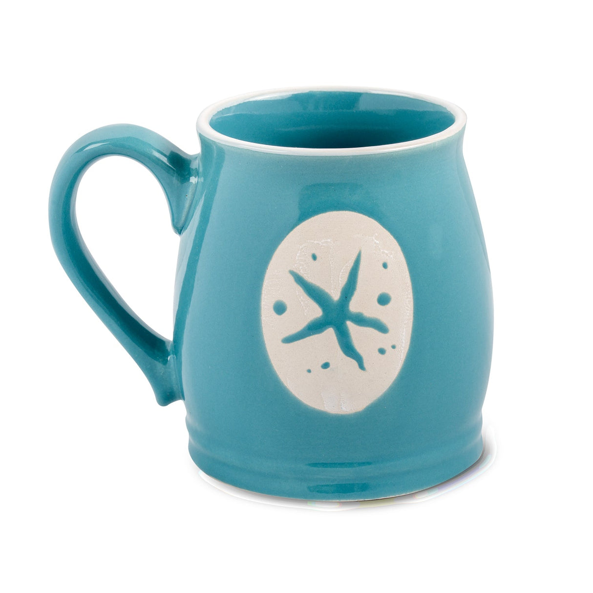 Costa Azul Ocean City 14.5-oz Stoneware Mugs Set of 4