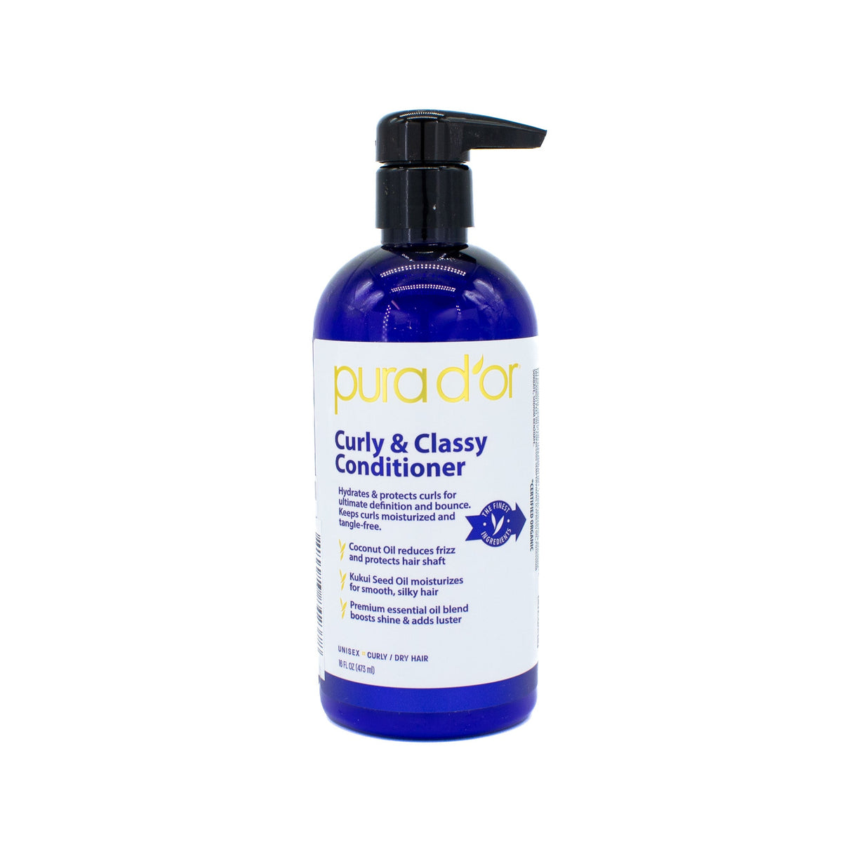 Pura d'or Curly & Classy Conditioner 16oz