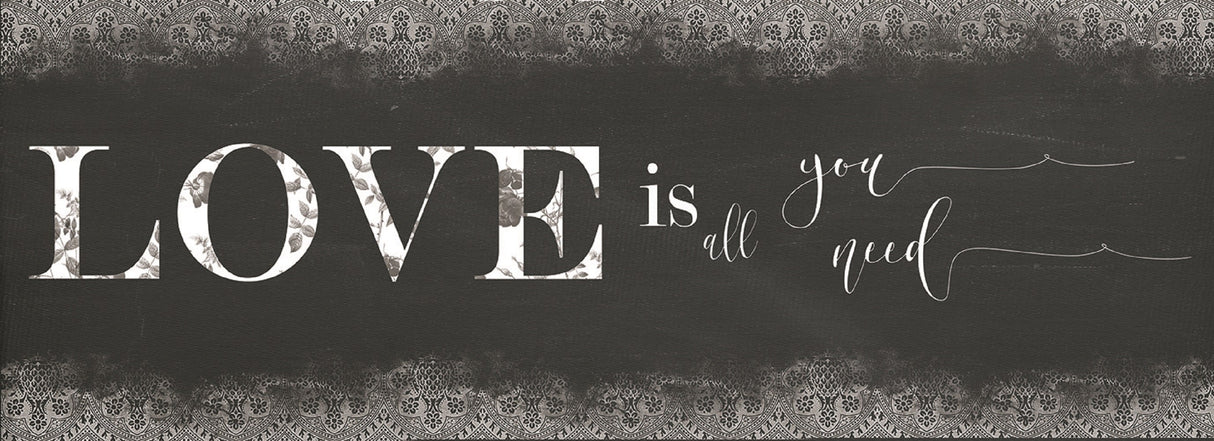 20"x55" Oversized Cushioned Anti-Fatigue Kitchen Runner Mat (Love)