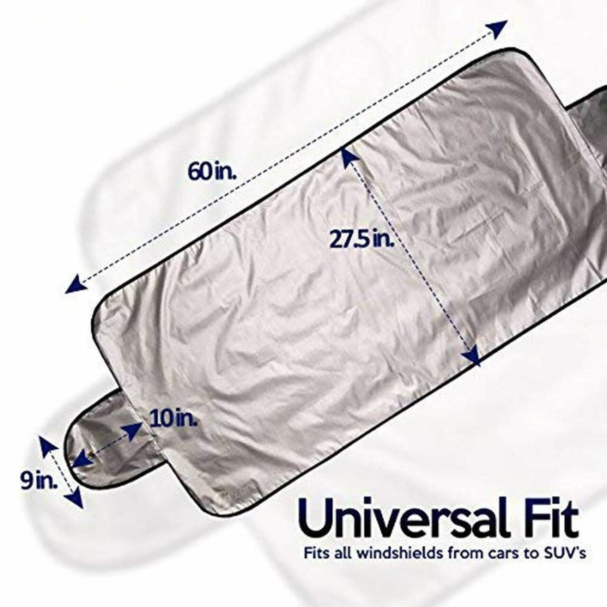 Reversible Car Windshield Protector for Winter Snow & Summer Heat