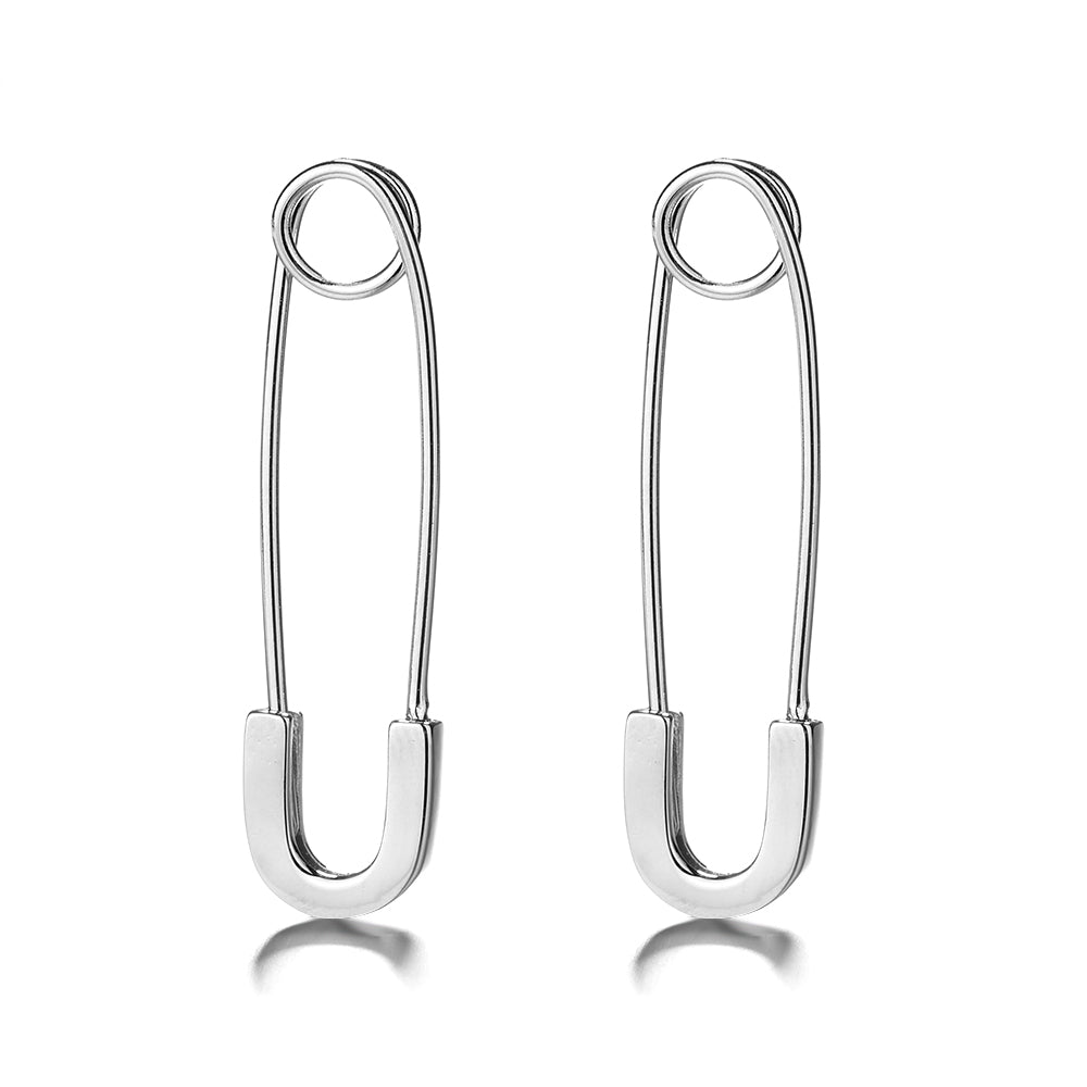 Sterling-Silver-Safety-Pin-Earrings-Earrings