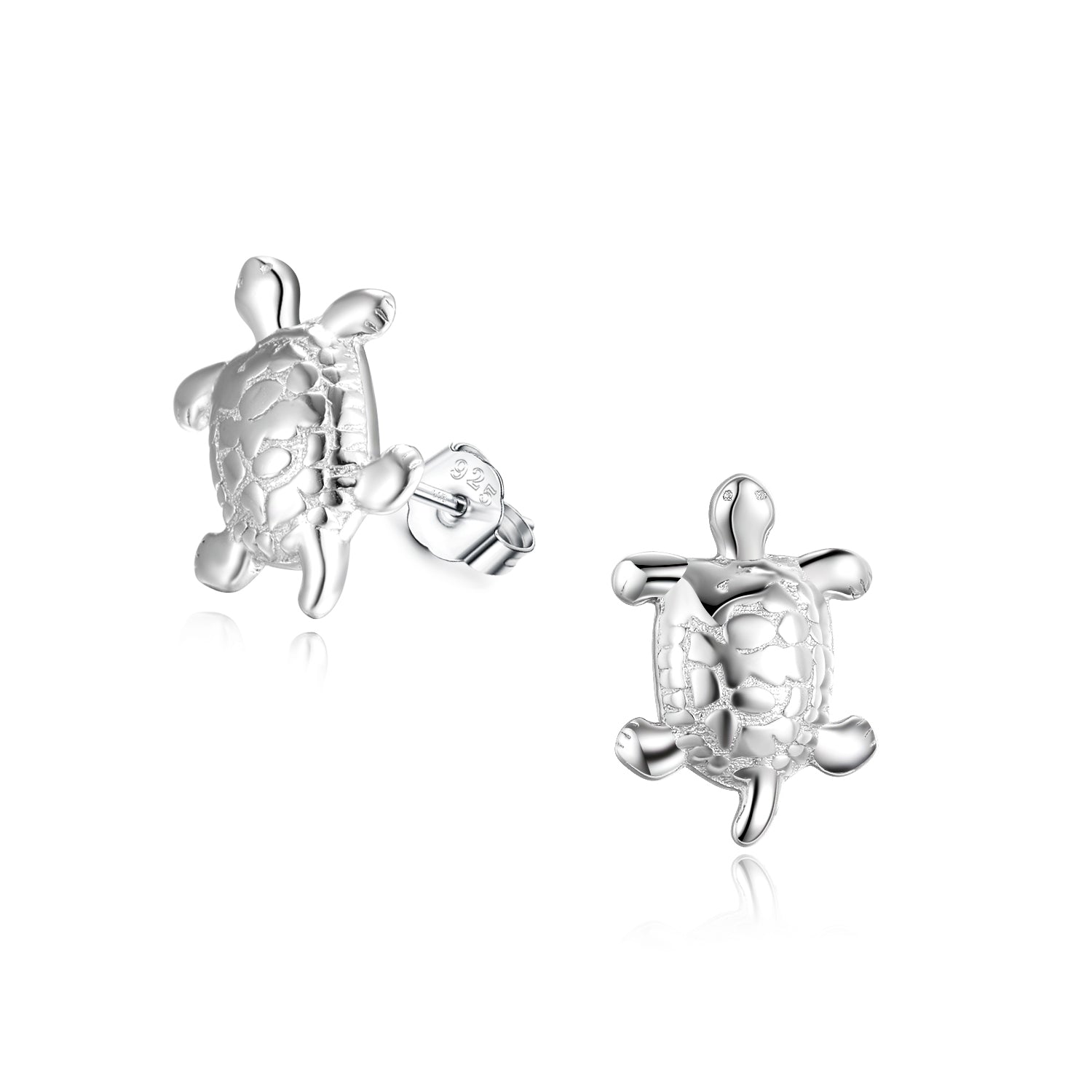 Sterling-Silver-Turtle-Studs-Earrings
