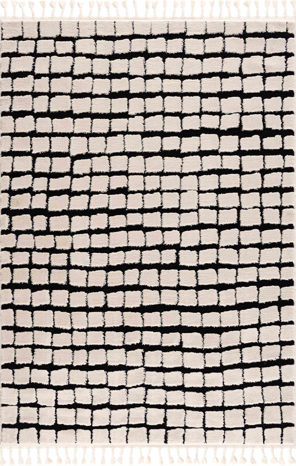 Teshi Checkered Area Rug - Clearance