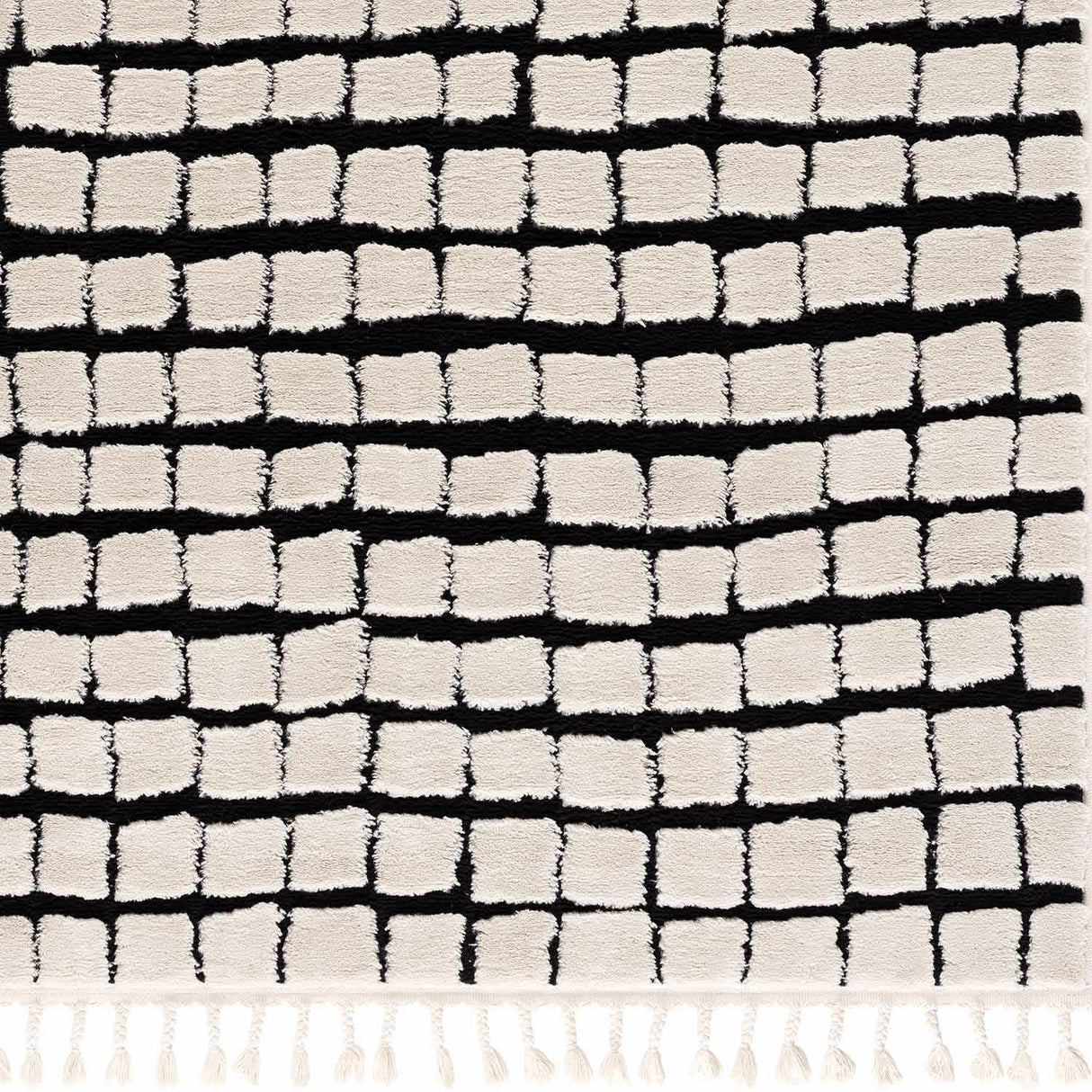 Teshi Checkered Area Rug - Clearance