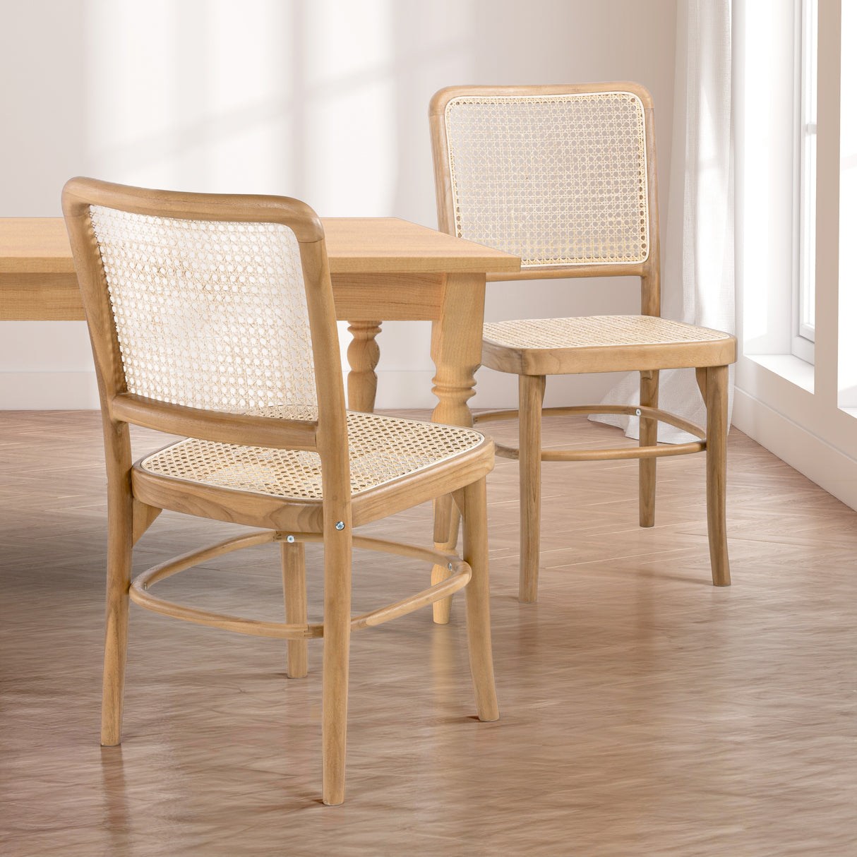 Colmar-Mid-Century-Vintage-Wood-Rattan-Dining-Chair-Kitchen-&-Dining-Room-Chairs
