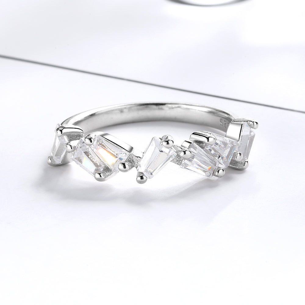 Sterling-Silver-Slanted-Baguette-Ring-With-Crystals-From-Swarovski-Rings