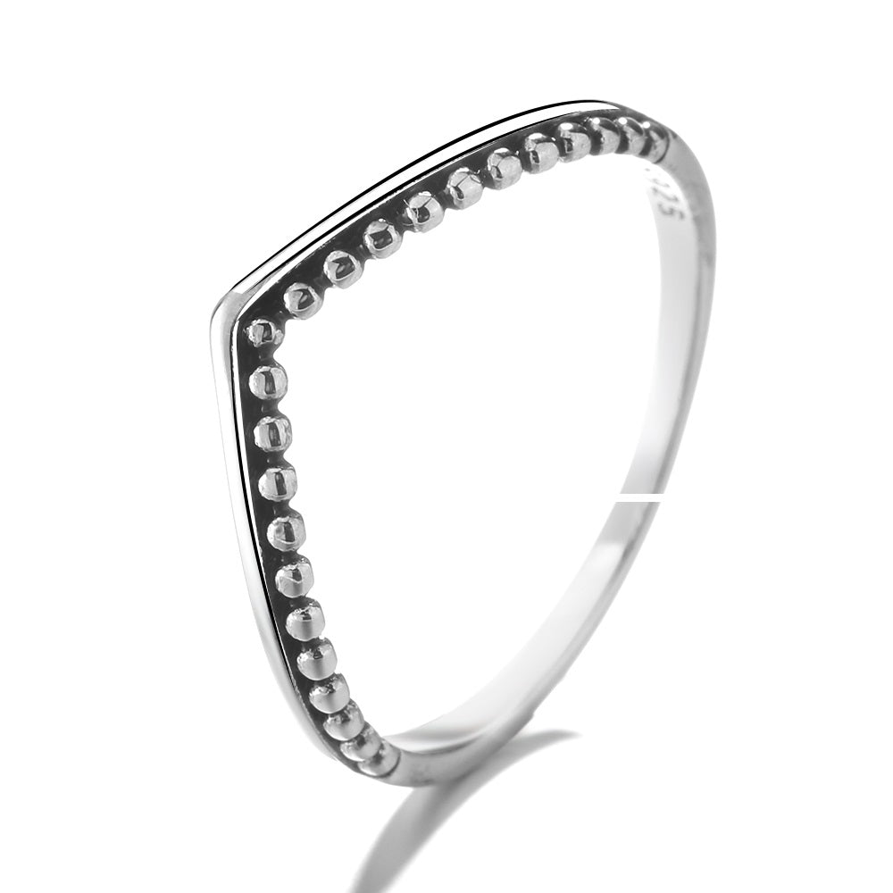Sterling-Silver-Chevron-Adjustable-Millgrain-Ring-Rings