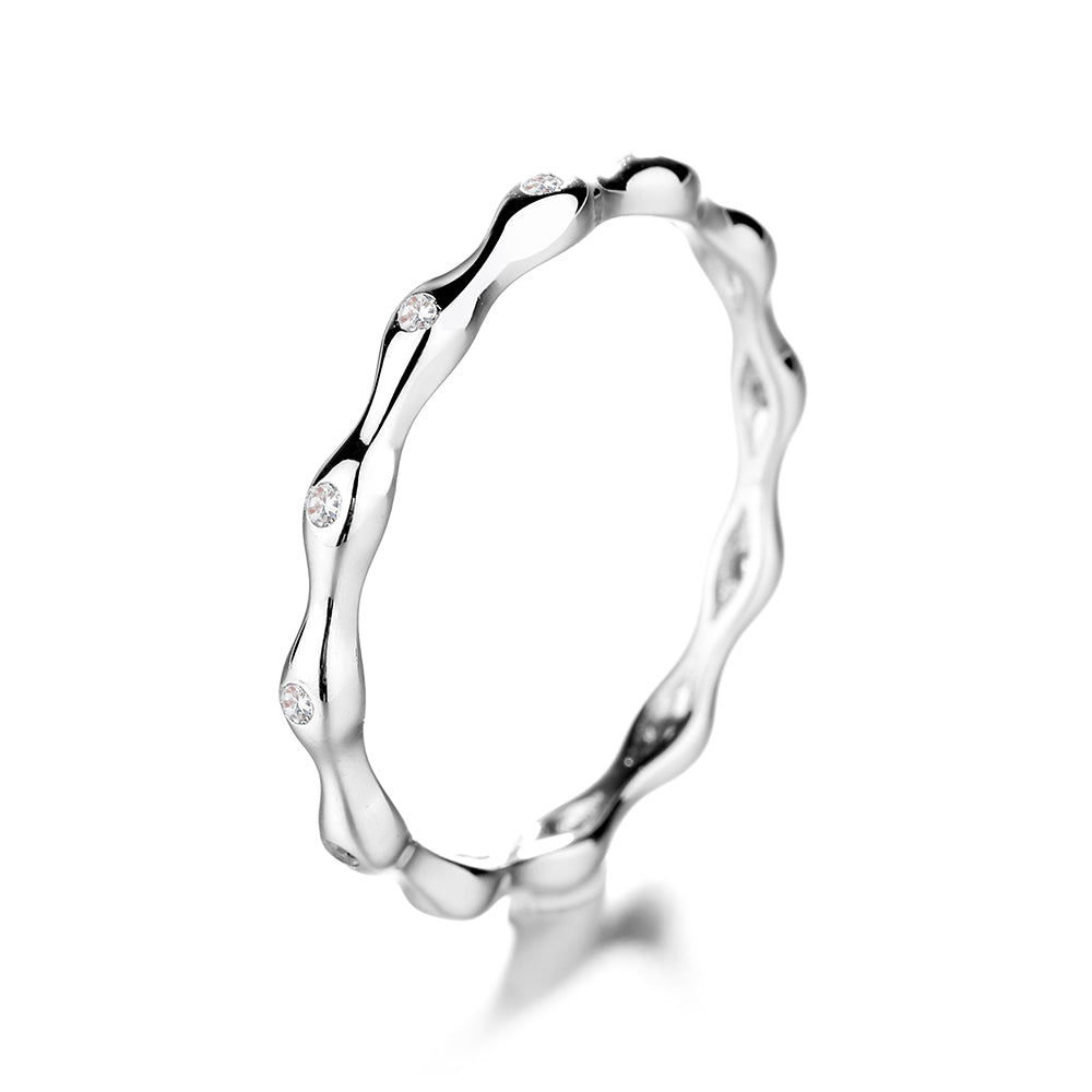 Sterling-Silver-Wave-Ring-With-Crystals-Rings