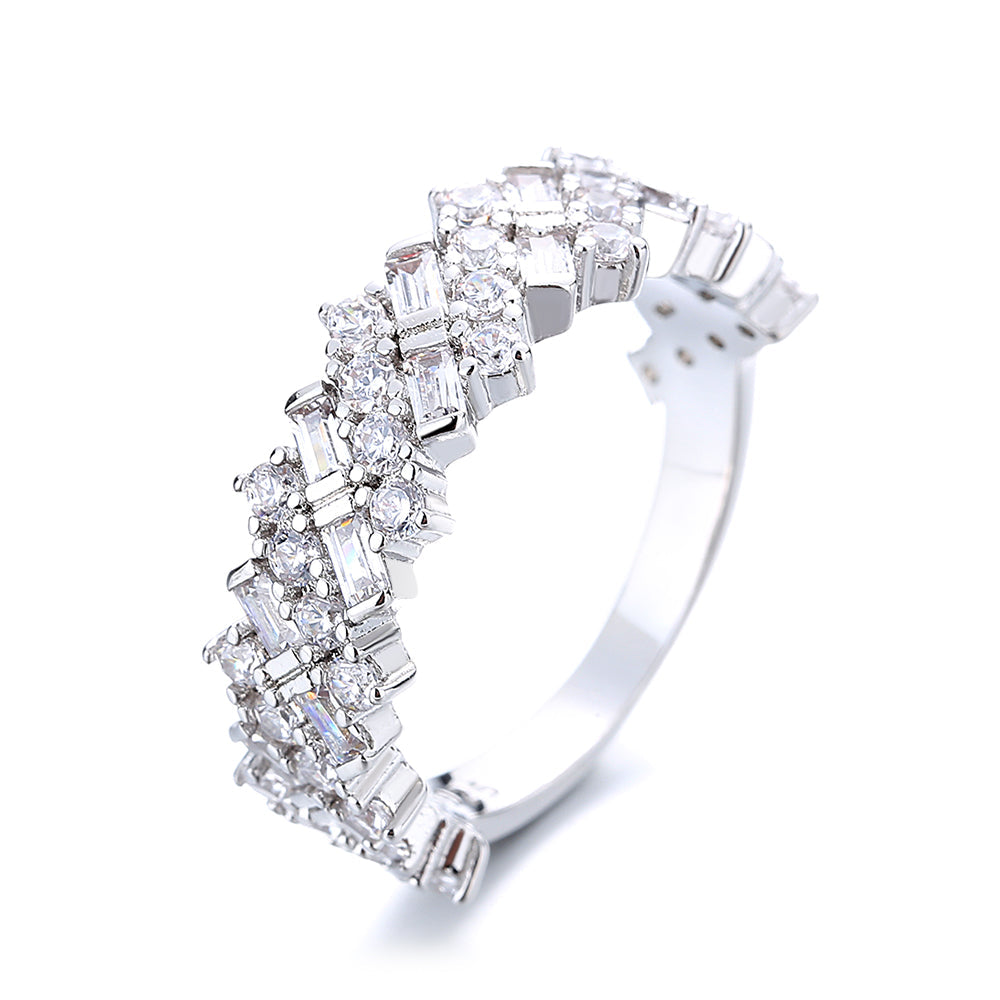 Sterling-Silver-Multi-Cut-Ring-With-Crystals-From-Swarovski-Rings
