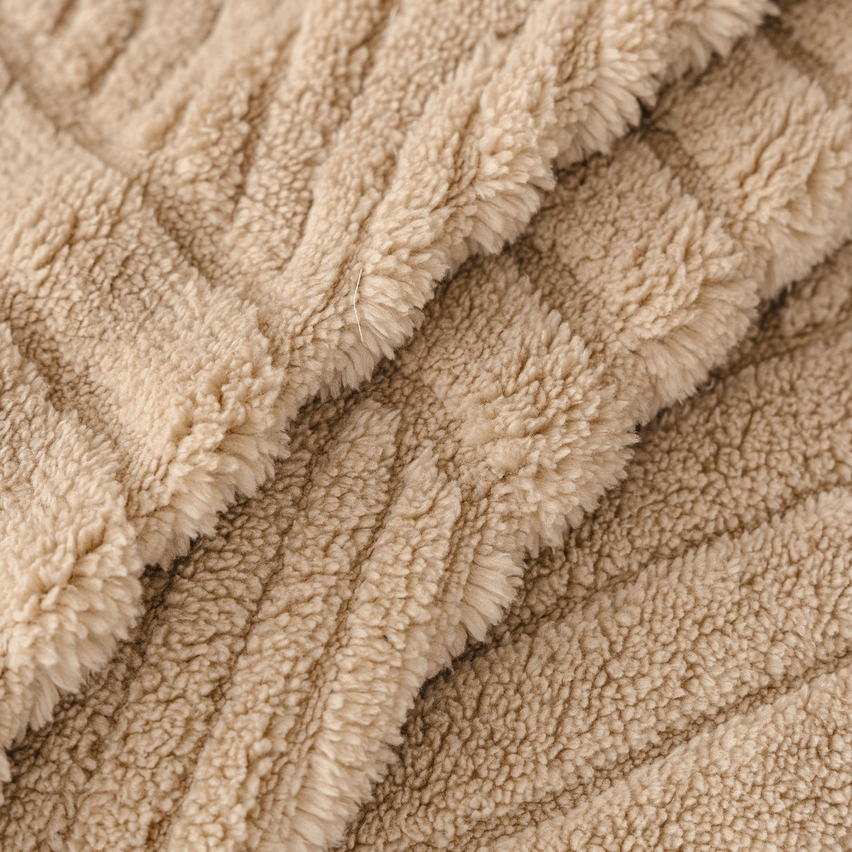 Plush Sherpa Fleece Sofa Throw Blanket, Soft & Cozy Furniture Protector for Couch