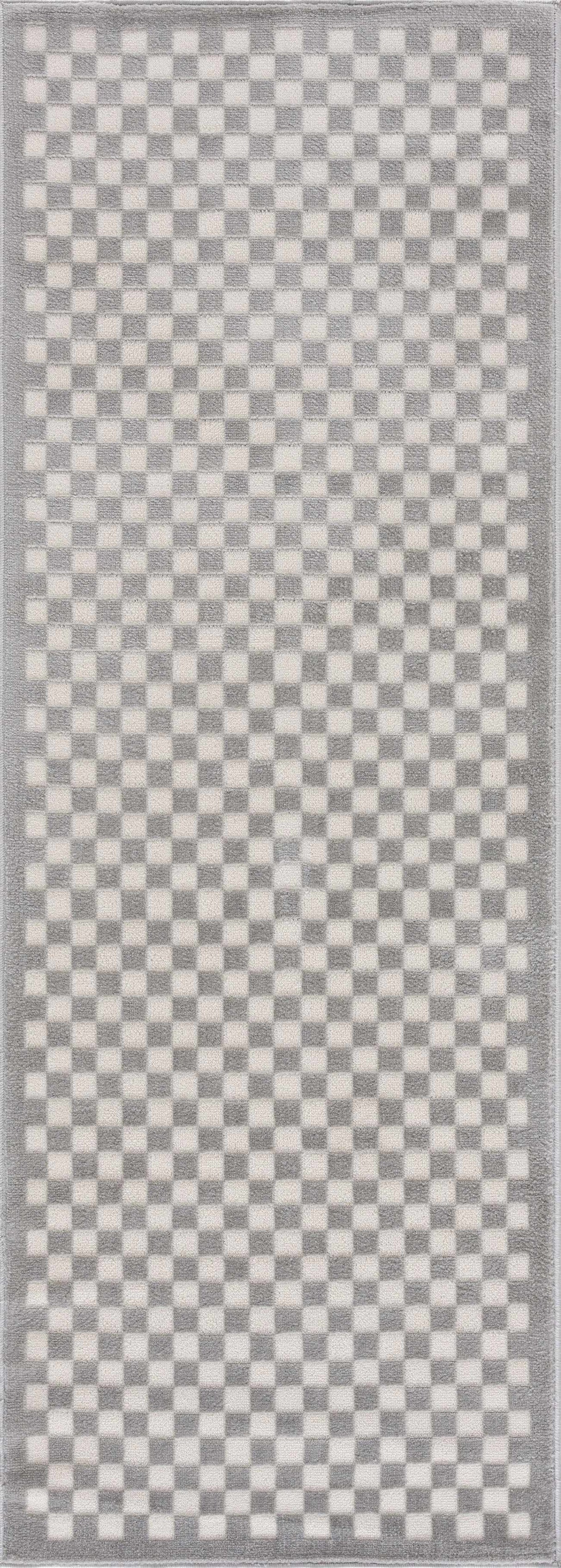 Gaiwan Cream Gray Washable Area Rug