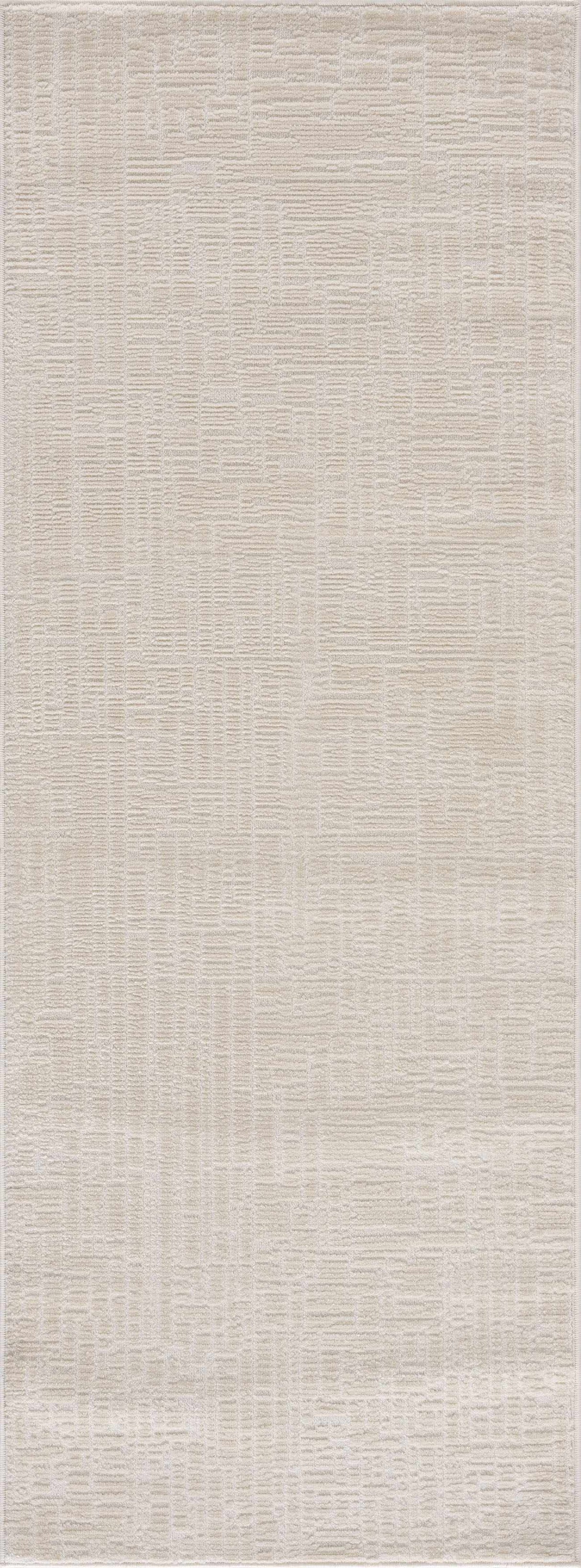 Leanna Cream Washable Area Rug