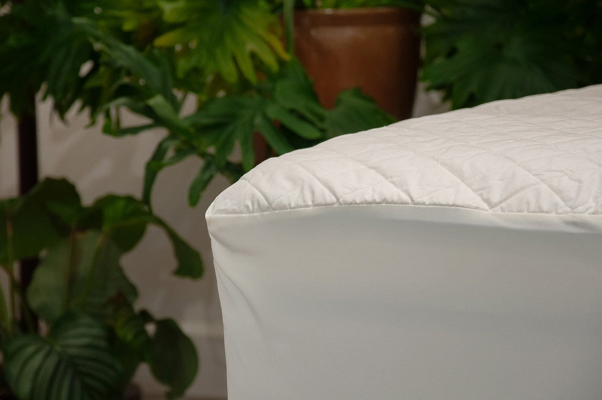 18" Wool and Cotton Mattress Protector