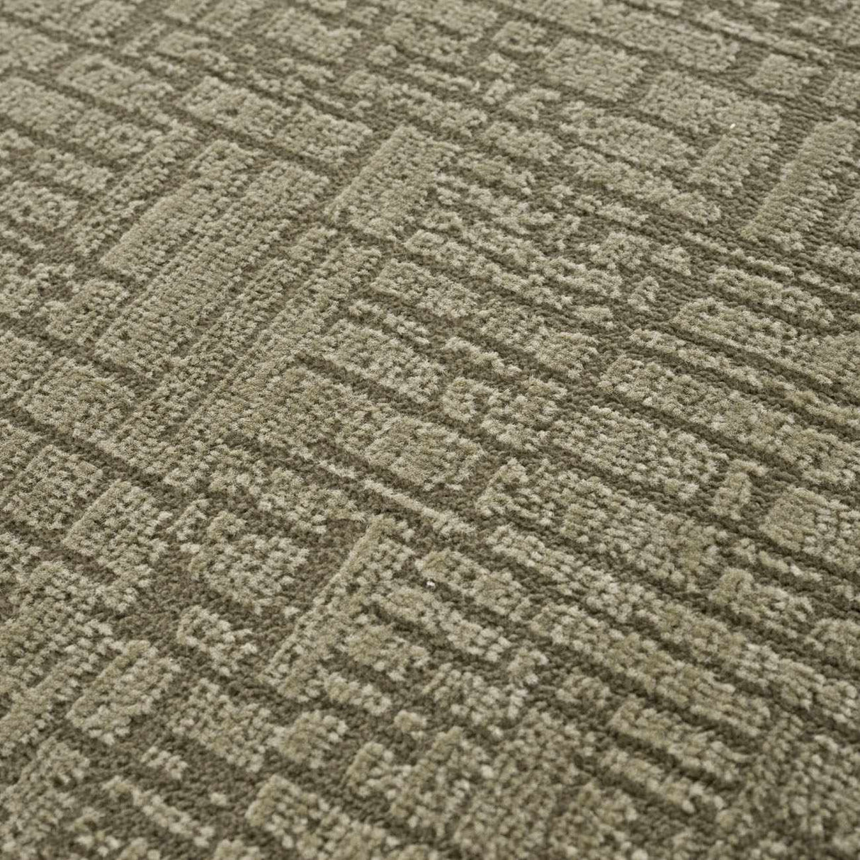 Leanna Green Washable Area Rug