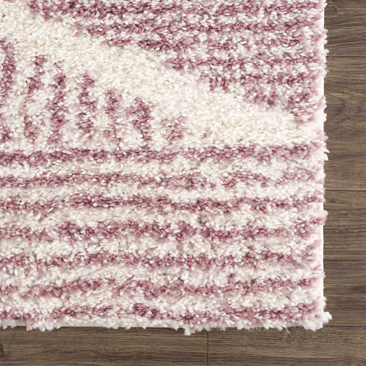 Trunding Plush in Pink Area Rug - Clearance