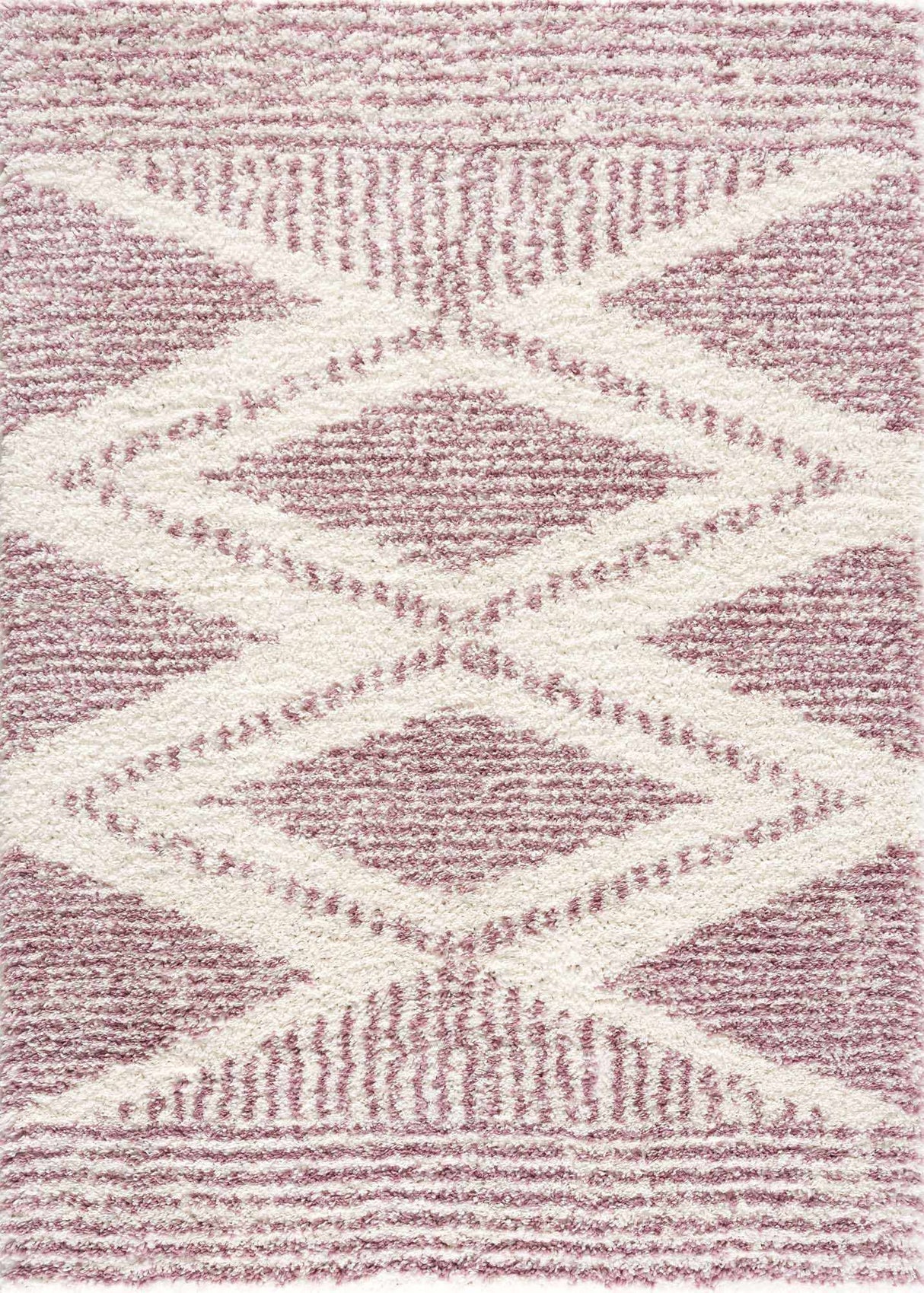 Trunding Plush in Pink Area Rug - Clearance