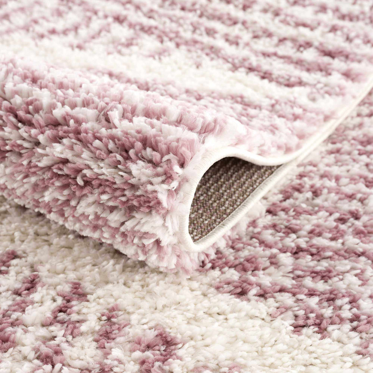 Trunding Plush in Pink Area Rug - Clearance