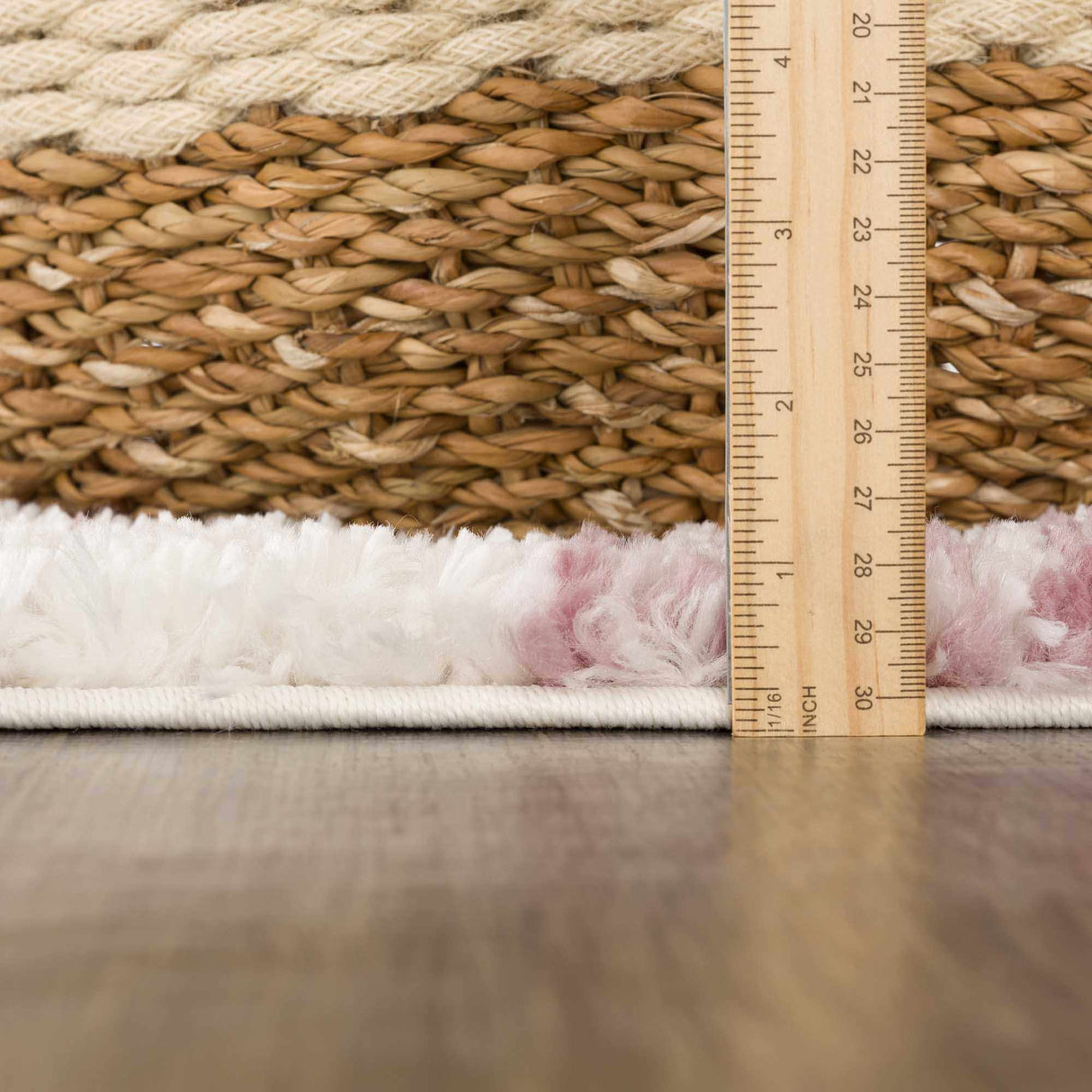 Trunding Plush in Pink Area Rug - Clearance