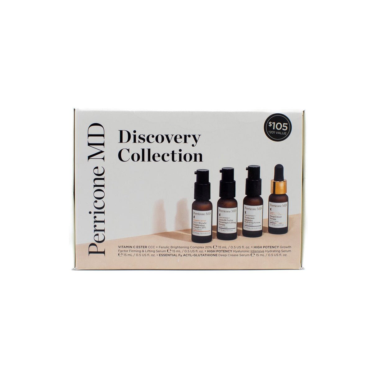 Perricone MD Discovery Collection Imperfect Box