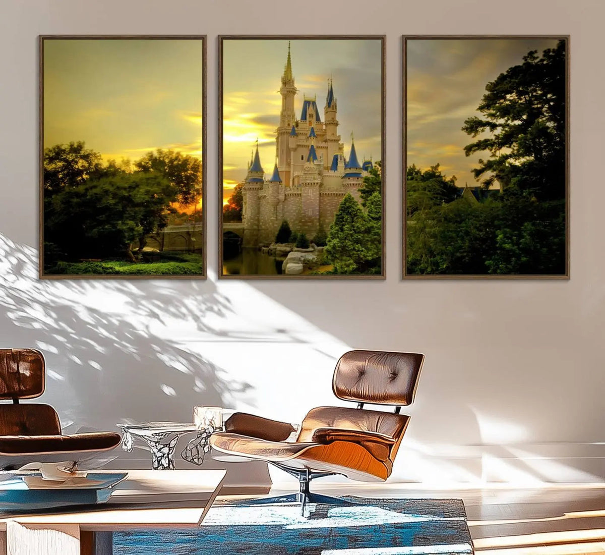 Disney Castle Wall Art Canvas Print – Magical Disneyland